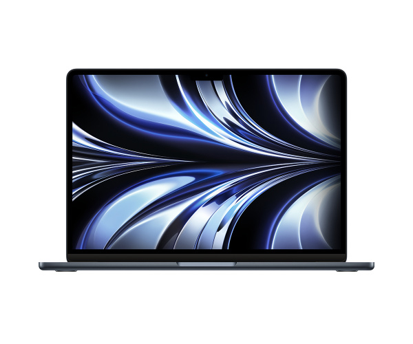 MacBook Air – M2 chip 8 magos CPU-val, 8 magos GPU-val, 256GB SSD – éjfekete